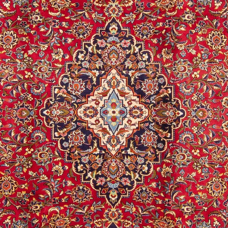 Keshan Teppich 255x355cm - Perserteppich - rost