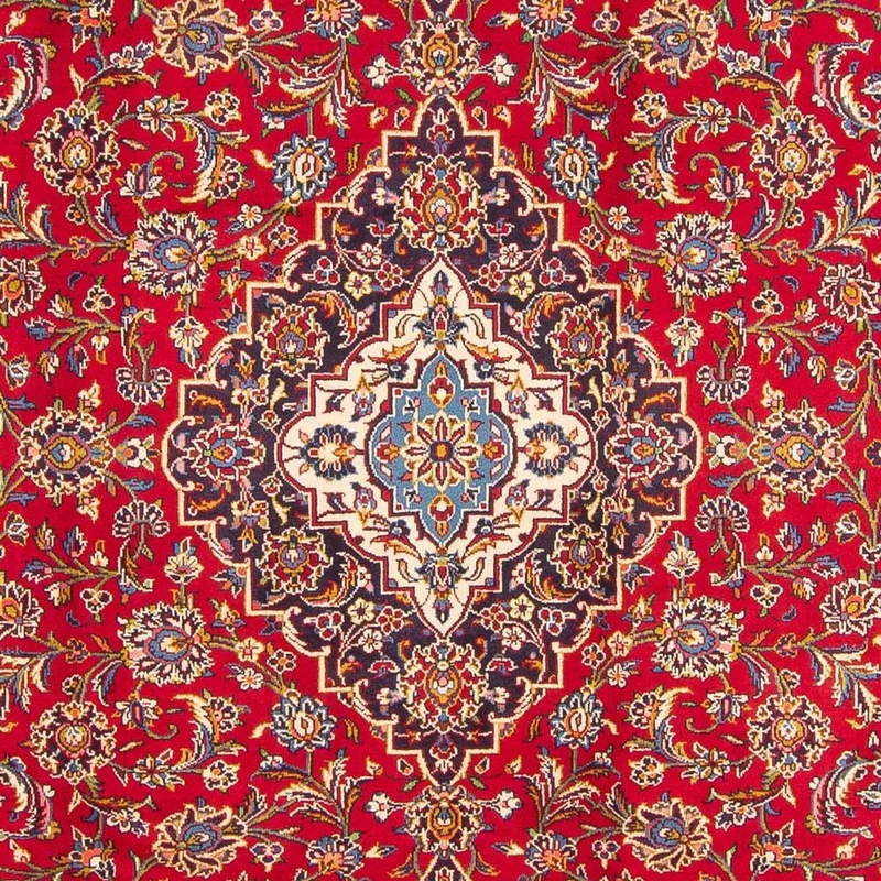 Keshan Teppich 253x360cm - Perserteppich - rot