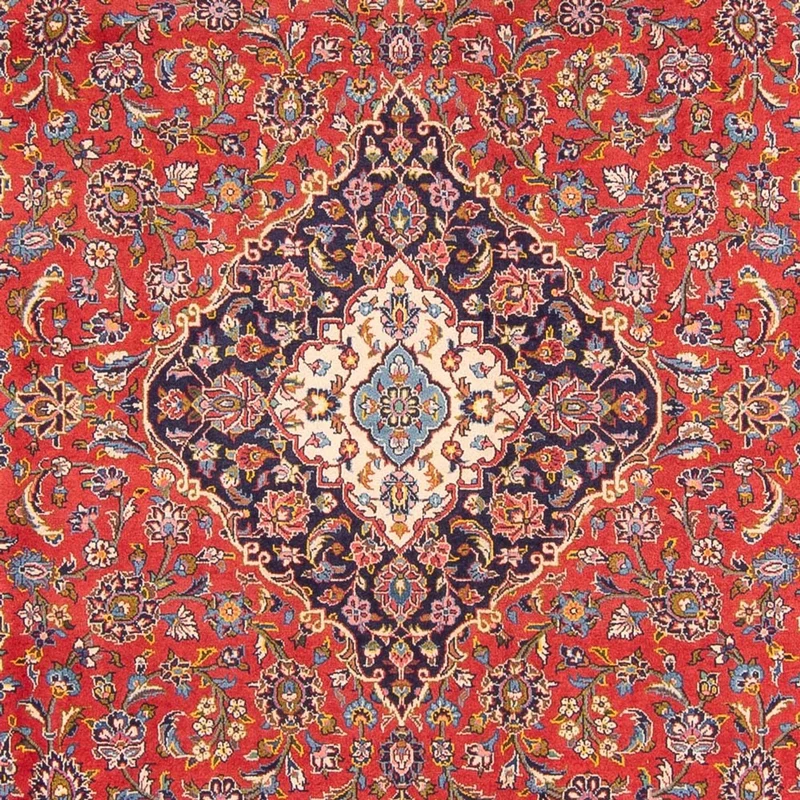 Keshan Teppich 252x362cm - Perserteppich - rot