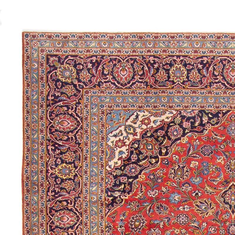 Keshan Teppich 252x362cm - Perserteppich - rot