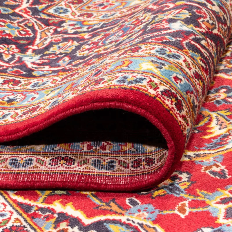 Keshan Teppich 250x366cm - Perserteppich - rot