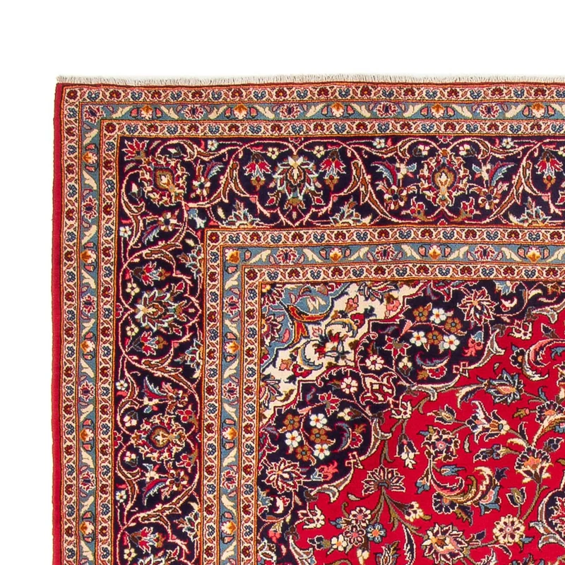 Keshan Teppich 258x355cm - Perserteppich - rot