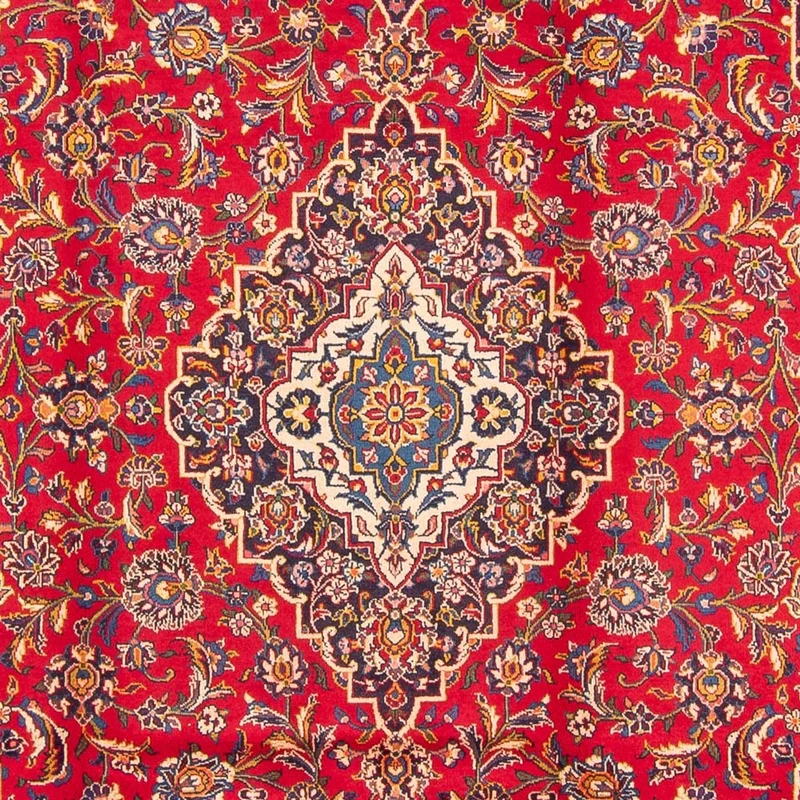 Keshan Teppich 248x372cm - Perserteppich - rot