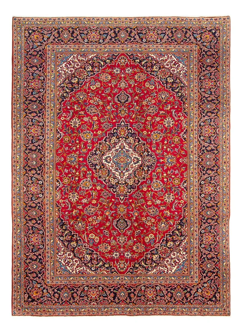 Keshan Teppich 264x350cm - Perserteppich - rot