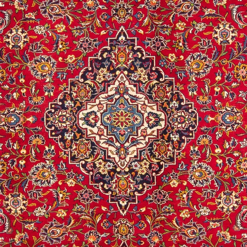 Keshan Teppich 264x350cm - Perserteppich - rot