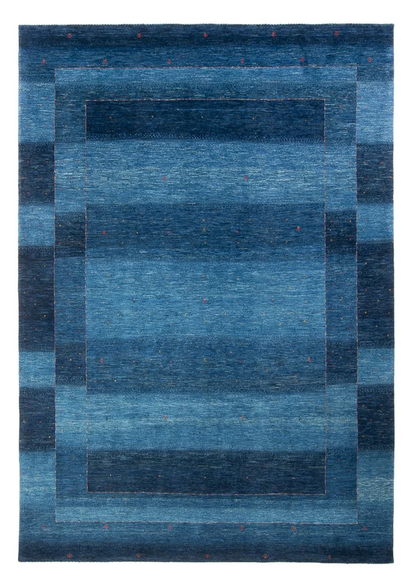 Loribaft Teppich Perser 214x312cm - Orientteppich - seeblau