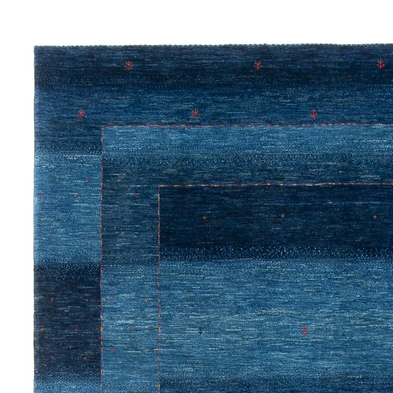 Loribaft Teppich Perser 214x312cm - Orientteppich - seeblau