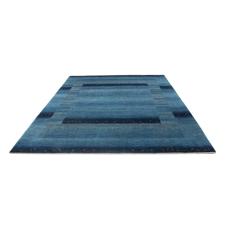 Loribaft Teppich Perser 214x300cm - Orientteppich - seeblau