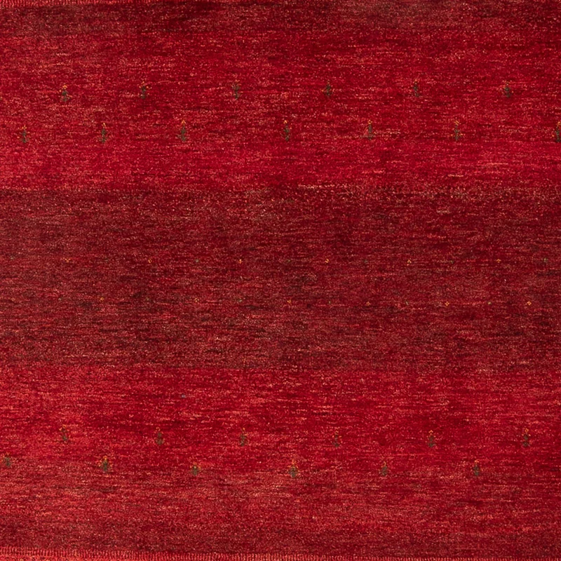 Gabbeh Teppich - Loribaft Perser - 219 x 302 cm - rot