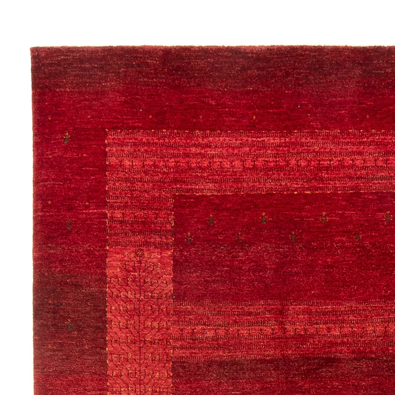 Gabbeh Teppich - Loribaft Perser - 219 x 302 cm - rot
