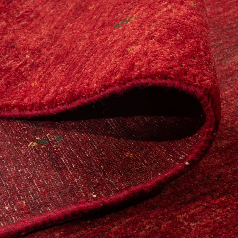 Gabbeh Teppich - Loribaft Perser - 219 x 302 cm - rot