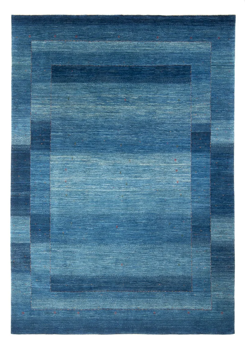 Loribaft Teppich Perser 216x297cm - Orientteppich - seeblau
