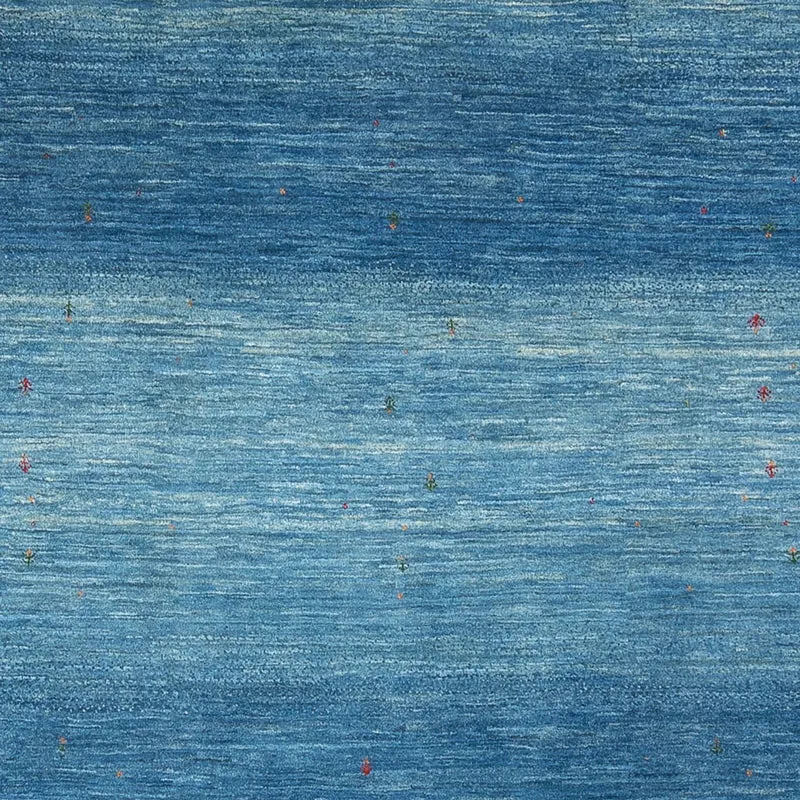 Loribaft Teppich Perser 216x297cm - Orientteppich - seeblau