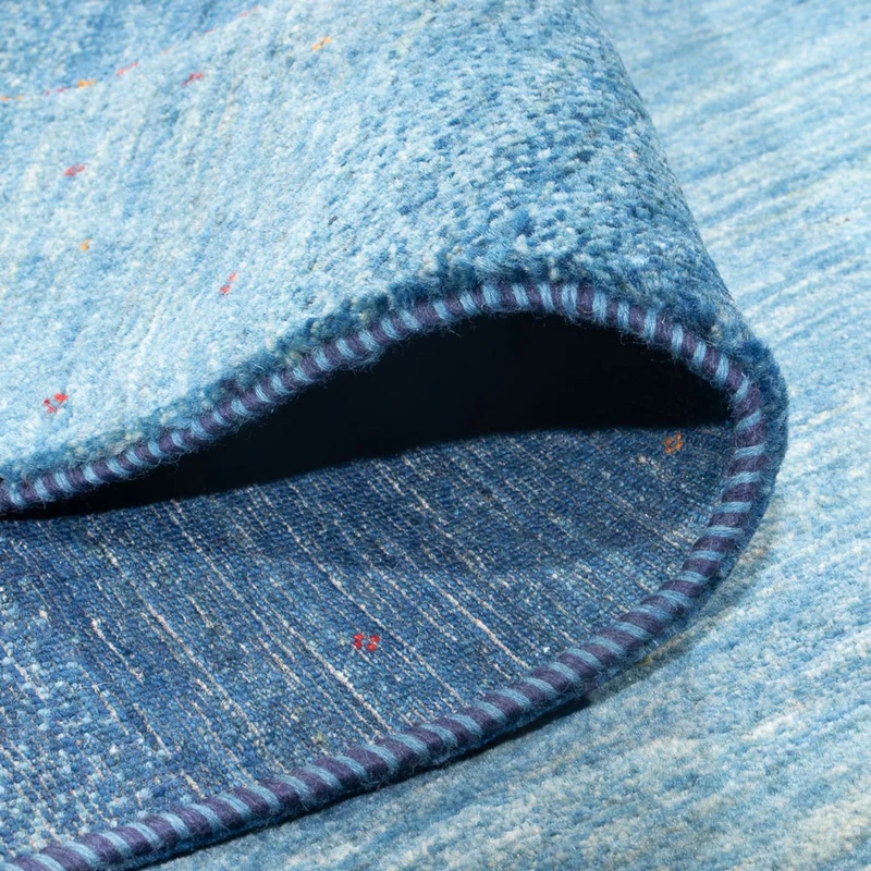 Loribaft Teppich Perser 216x297cm - Orientteppich - seeblau