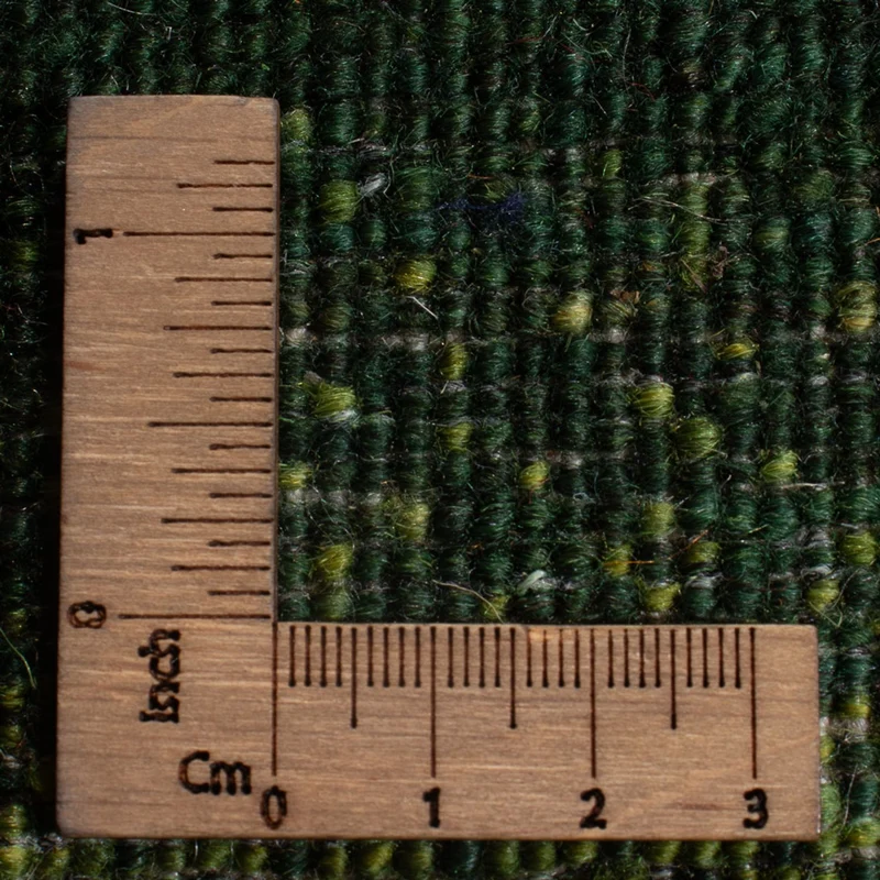 Gabbeh Teppich - Loribaft Perser - 212 x 306 cm - grün
