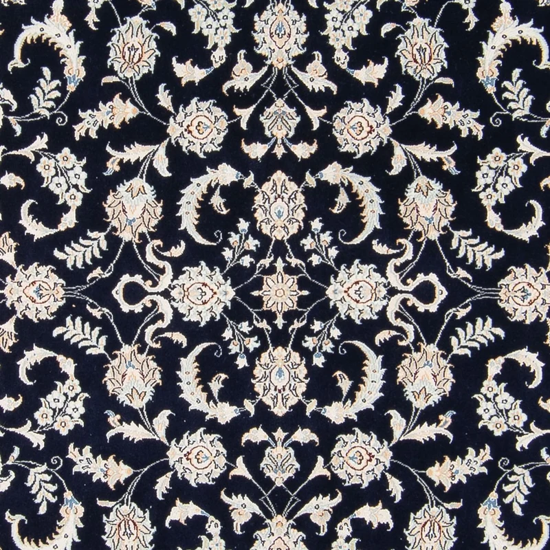 Perserteppich - Nain - 171 x 238 cm - dunkelblau