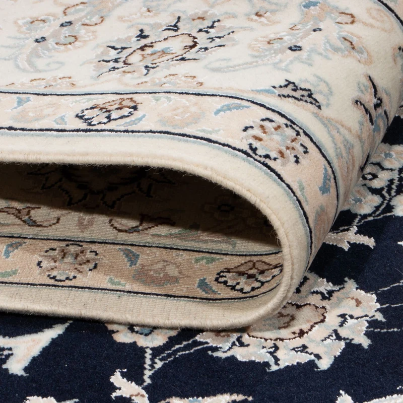 Nain Teppich 170x236cm - Perserteppich - dunkelblau