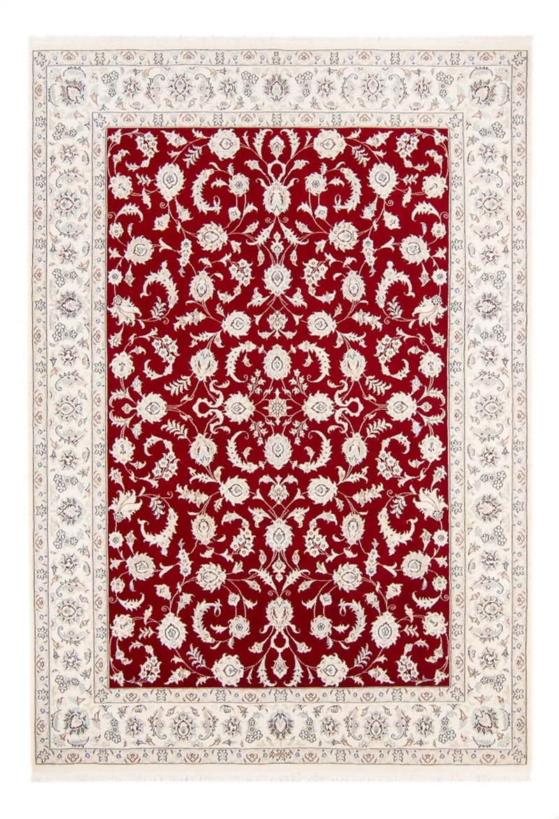 Nain Teppich 170x240cm - Perserteppich - rot