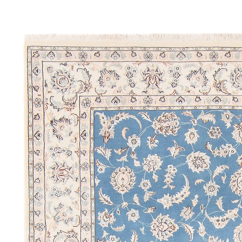 Nain Teppich 170x240cm - Perserteppich - blau