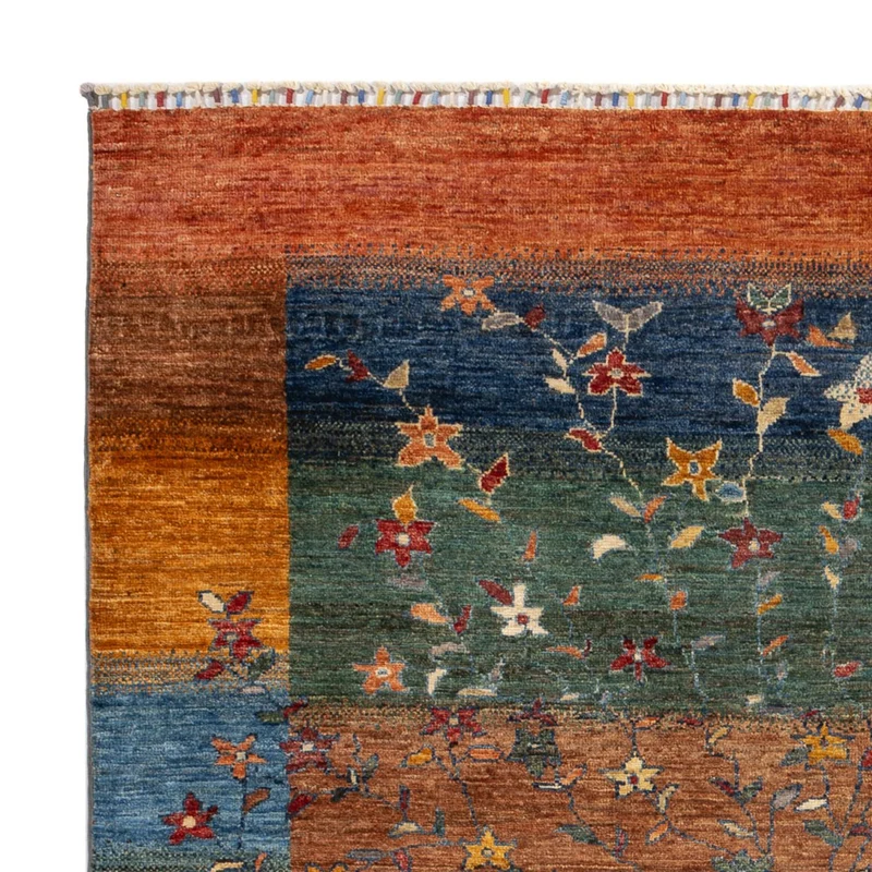 Loribaft Teppich Perser 158x193cm - Orientteppich - mehrfarbig