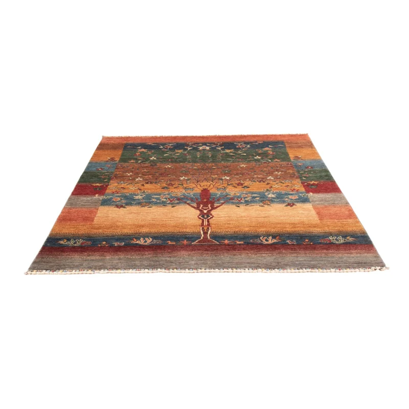 Loribaft Teppich Perser 158x193cm - Orientteppich - mehrfarbig