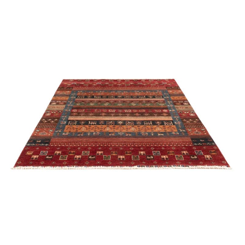 Loribaft Teppich Perser 176x244cm - Orientteppich - mehrfarbig