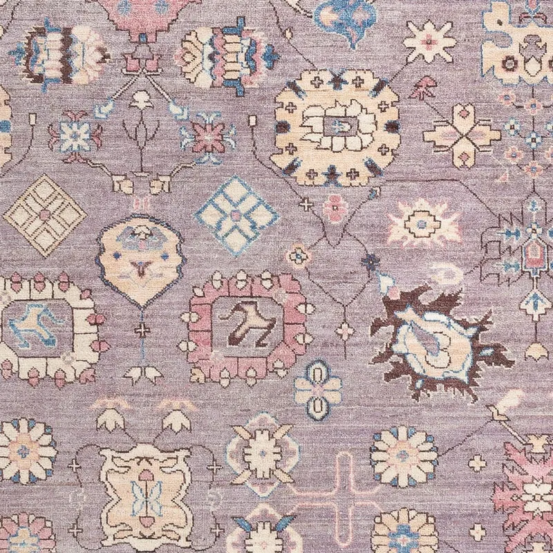 Usak Teppich 172x241cm - Orientteppich - flieder