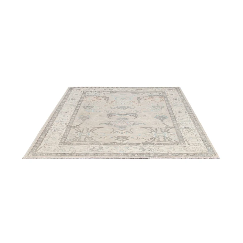 Usak Teppich 176x236cm - Orientteppich - hellgrau