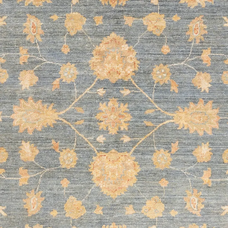 Ziegler Teppich - Ariana - 174 x 239 cm - seeblau