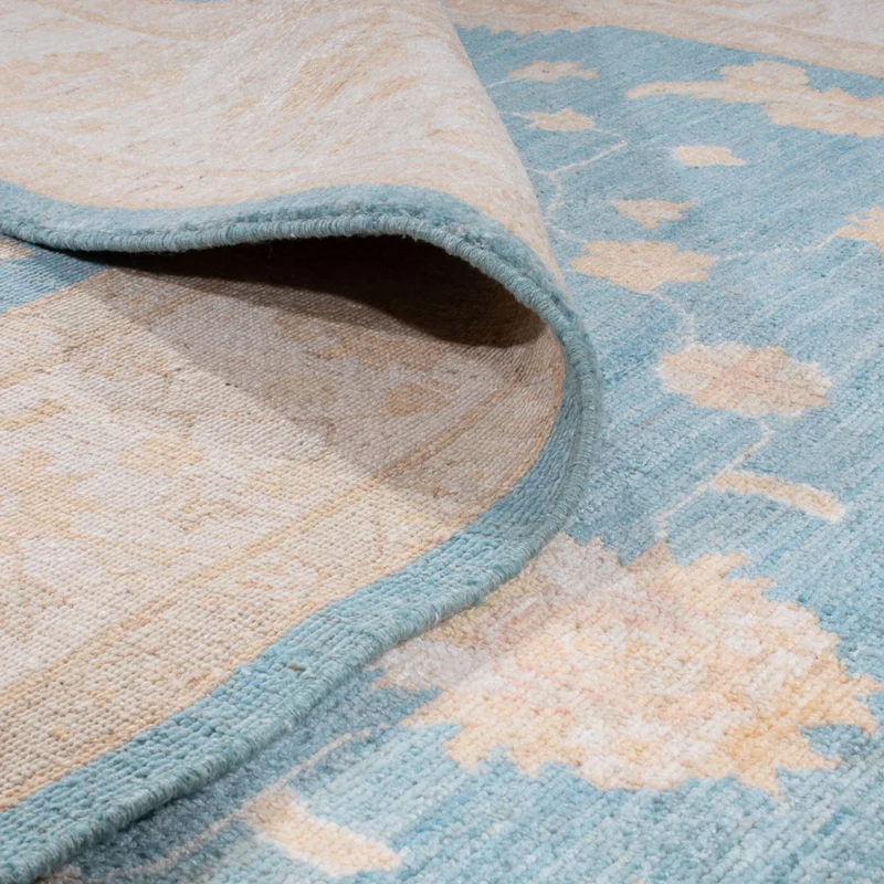 Ziegler Teppich - 173 x 243 cm - blau