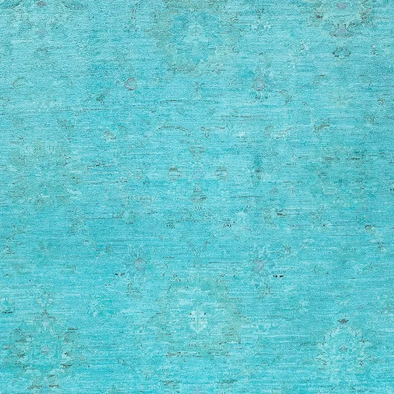 Ziegler Modern Teppich 171x249cm - Orientteppich - türkis