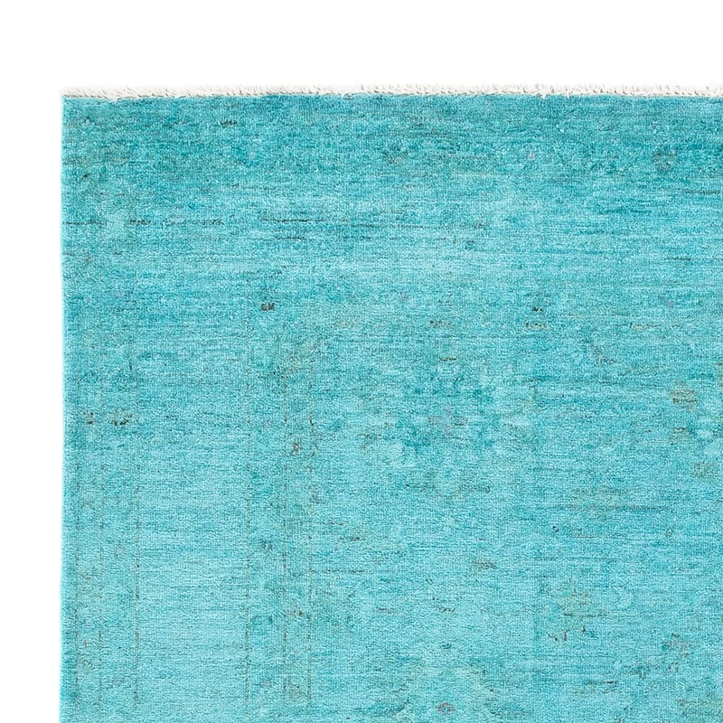 Ziegler Modern Teppich 171x249cm - Orientteppich - türkis
