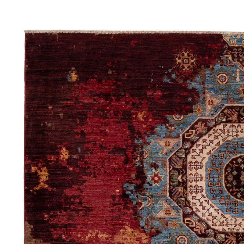 Designer Teppich 205x292cm - mehrfarbig