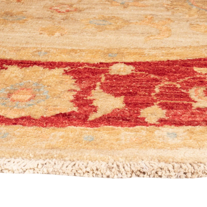 Ziegler Teppich rund - 151 x 153 cm - beige