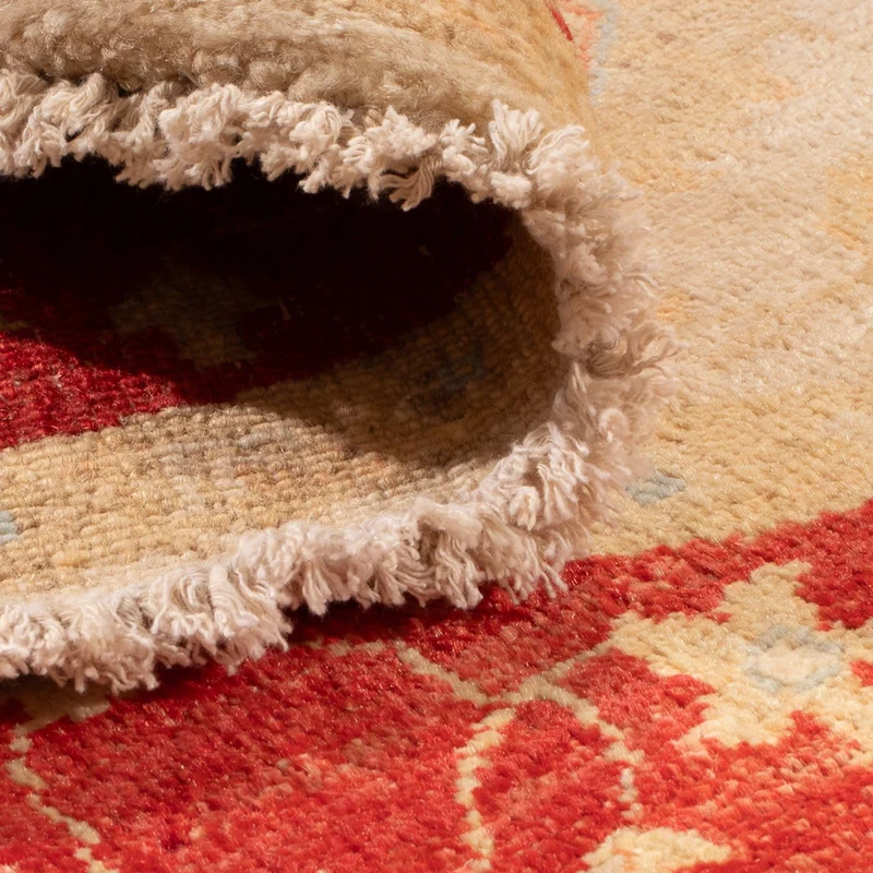 Ziegler Teppich rund - 151 x 153 cm - beige
