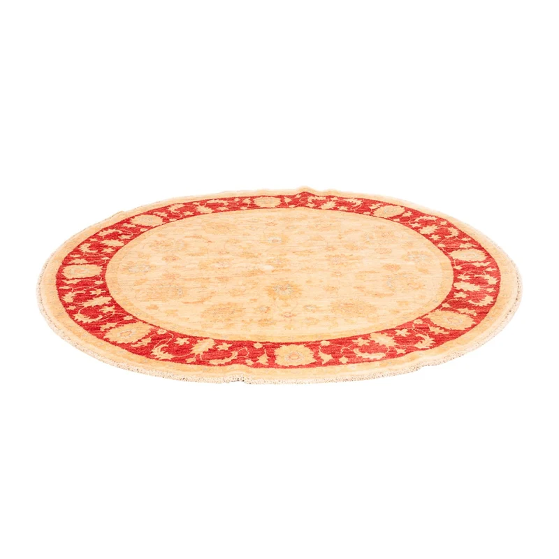 Ziegler Teppich rund - 151 x 153 cm - beige
