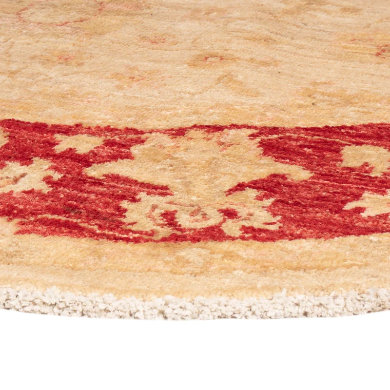 Ziegler Teppich rund - 146 x 150 cm - beige