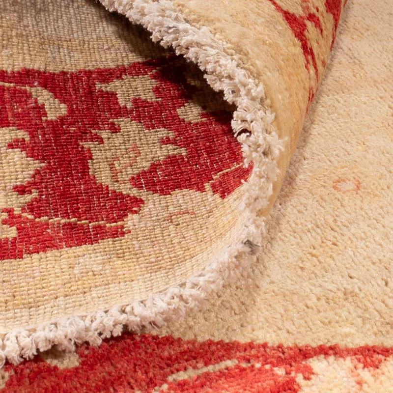 Ziegler Teppich rund - 146 x 150 cm - beige