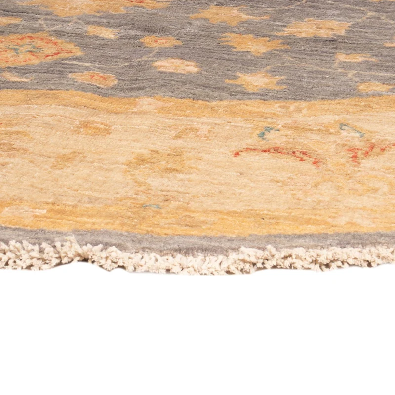 Ziegler Teppich 197x200cm - Orientteppich - seeblau