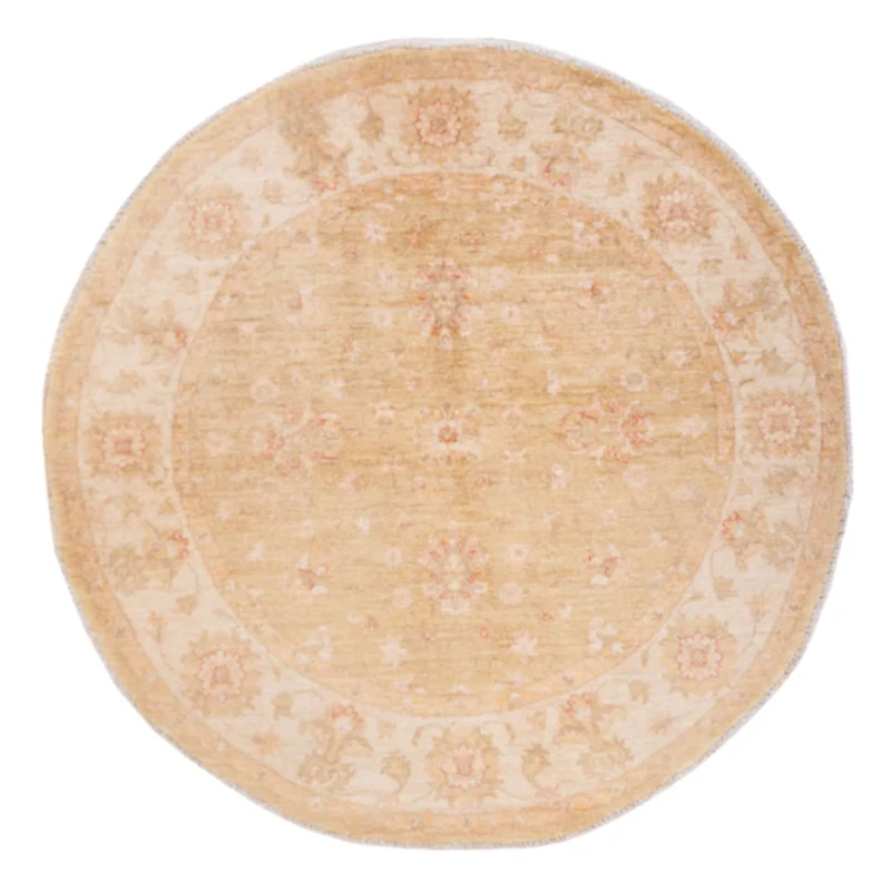 Ziegler Teppich 147x148cm - Orientteppich - hellbeige