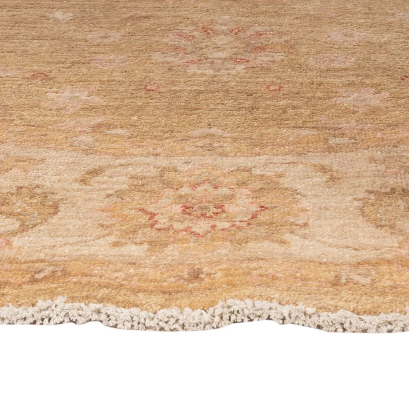 Ziegler Teppich 147x148cm - Orientteppich - hellbeige