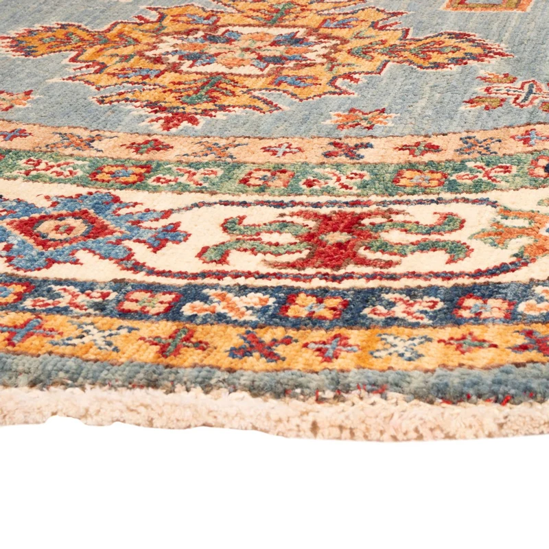 Kazak Teppich 147x148cm - Orientteppich - blau
