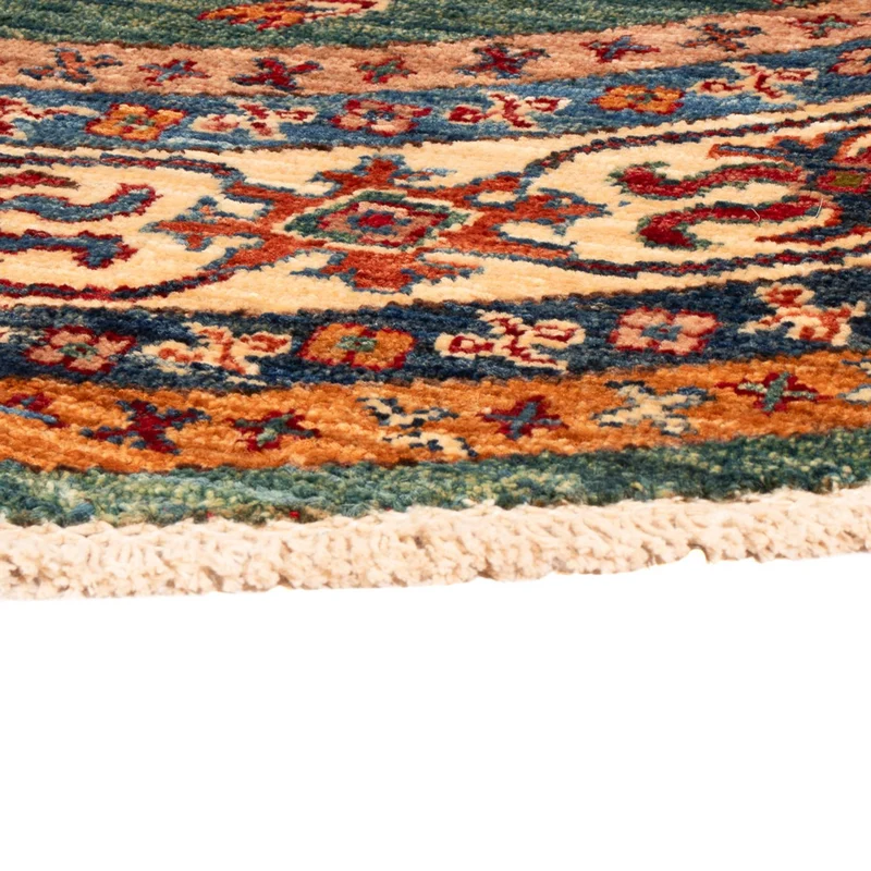 Kazak Teppich 147x151cm - Orientteppich - grün