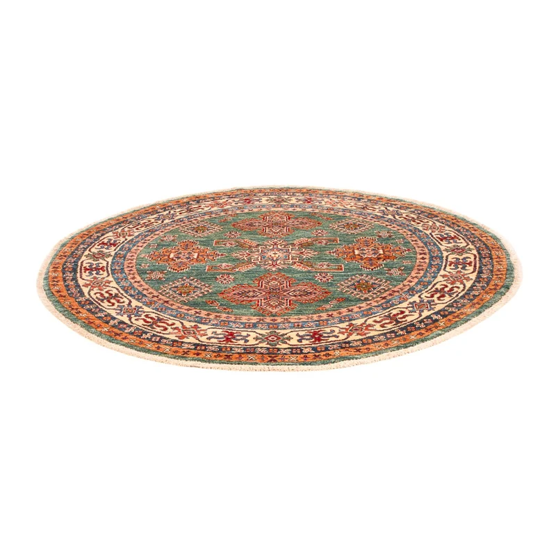 Kazak Teppich 147x151cm - Orientteppich - grün