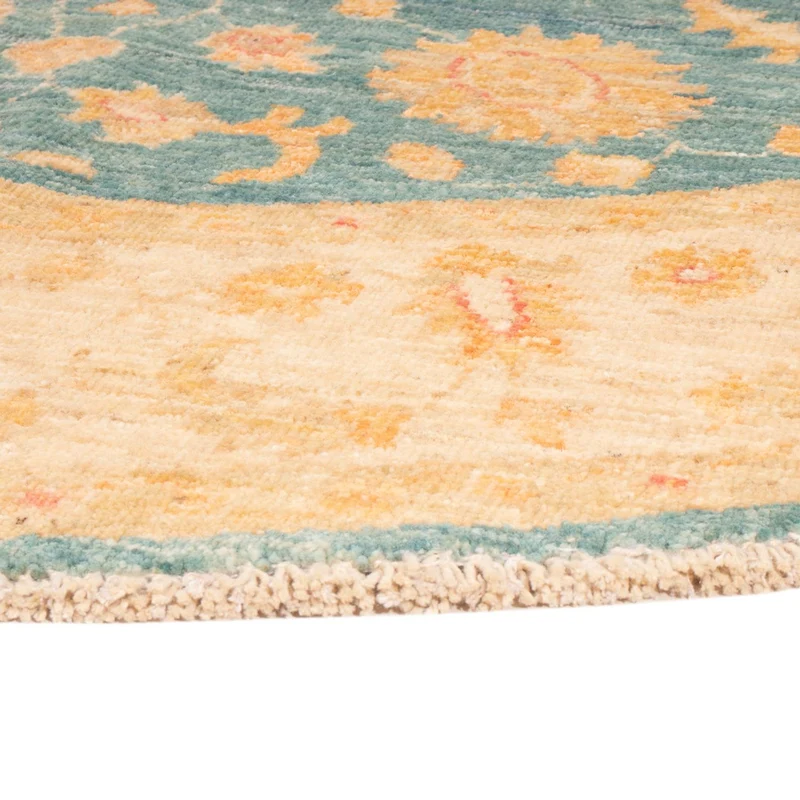 Ziegler Teppich 147x148cm - Orientteppich - blau