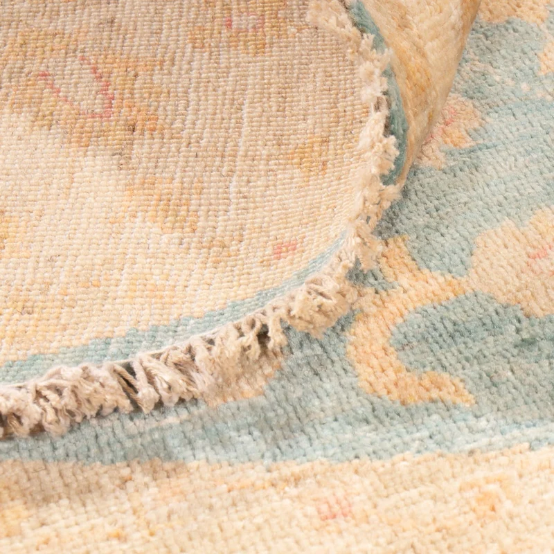 Ziegler Teppich 147x148cm - Orientteppich - blau