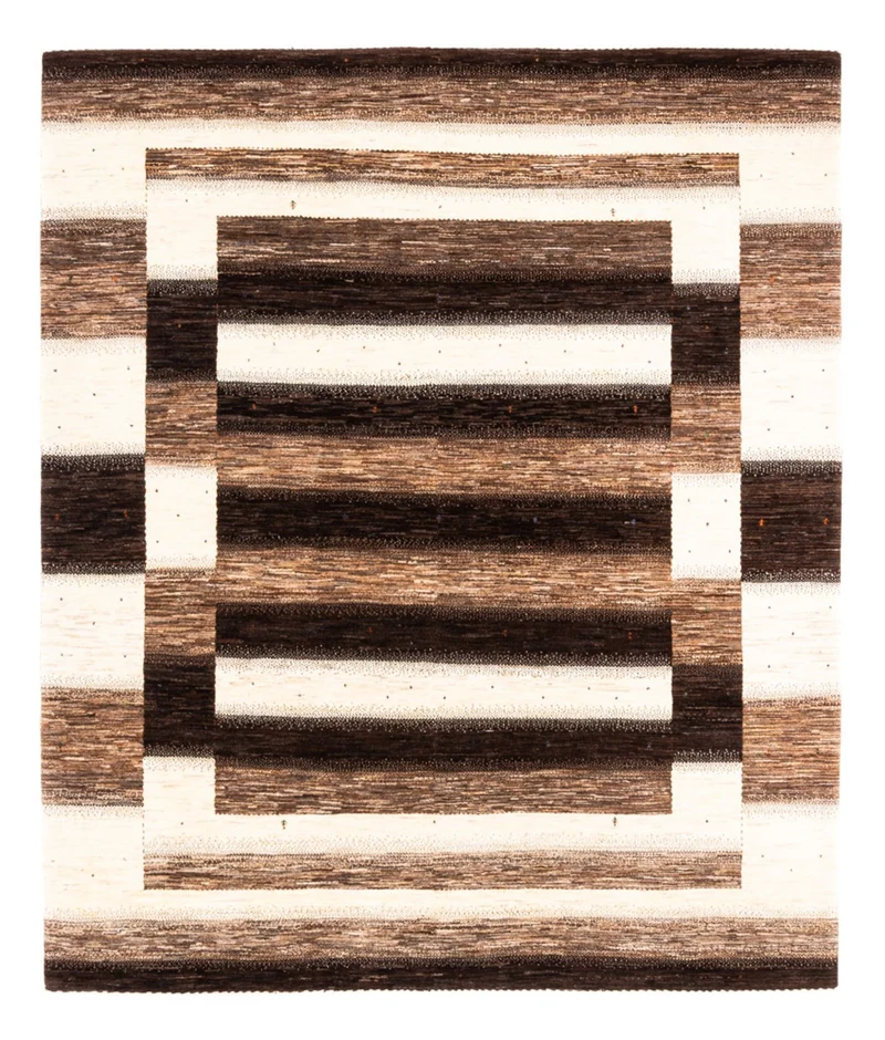 Loribaft Teppich Perser 221x257cm - Orientteppich - braun