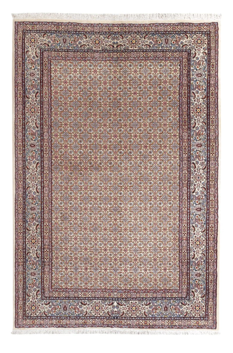 Moud Teppich 164x238cm - Perserteppich - hellgrau