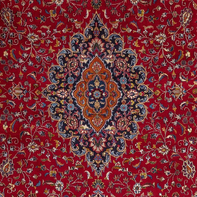 Maschad Teppich 303x346cm - Perserteppich - rot