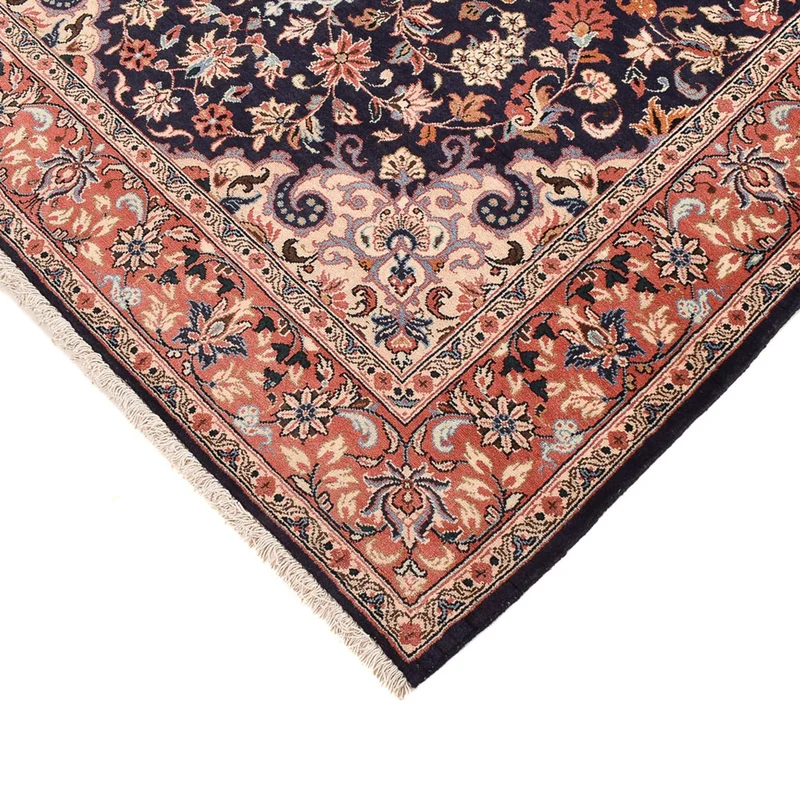 Maschad Teppich 167x234cm - Perserteppich - dunkelblau